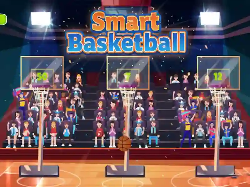 Gêm Smart Basketball ar-lein