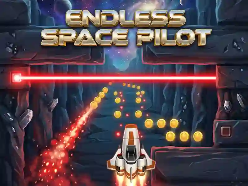 Gêm Endless Space Pilot 2D ar-lein