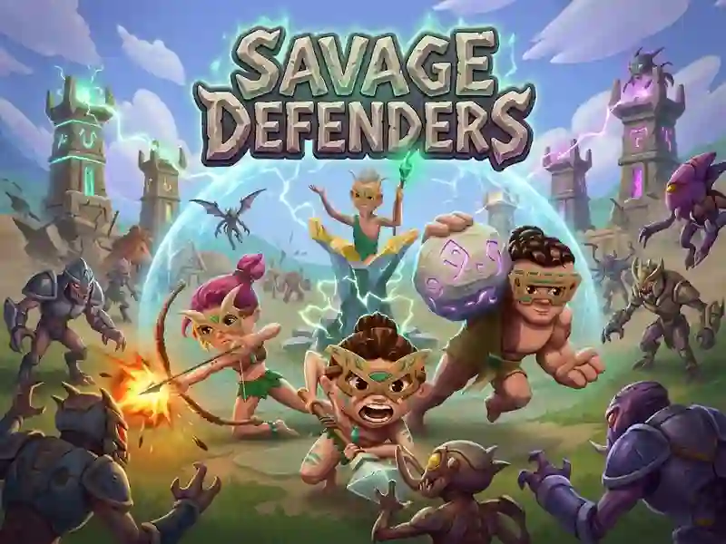 Gêm Savage Defenders ar-lein