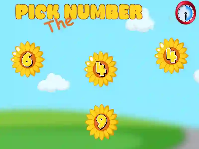 Gêm Dewiswch y rhif ar-lein