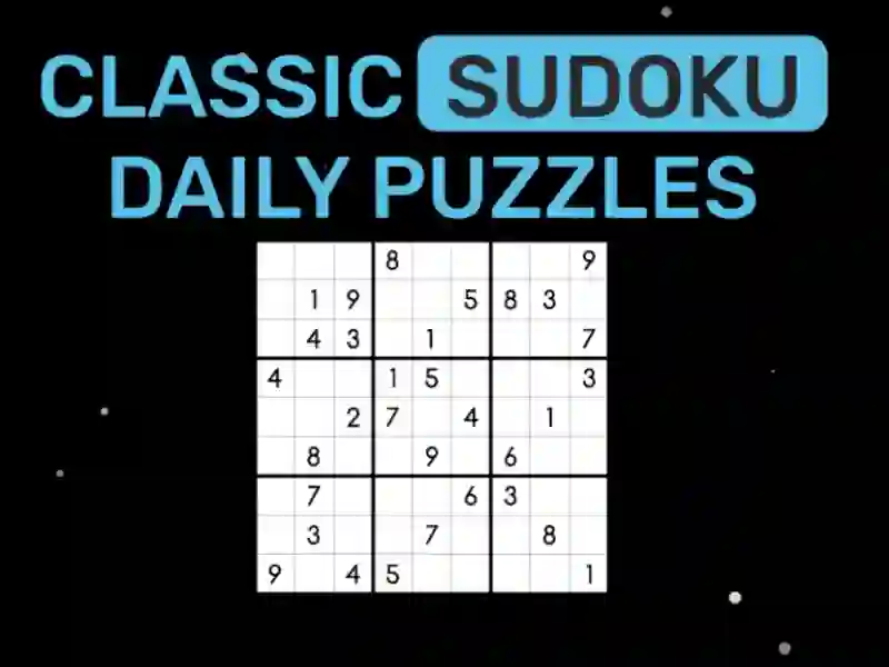 Gêm Posau dyddiol sudoku clasurol ar-lein