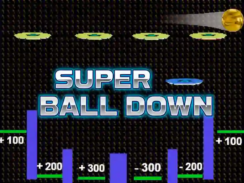 Gêm Super Ball Down ar-lein