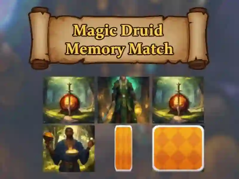Gêm Gêm Cof Derwydd Hud ar-lein