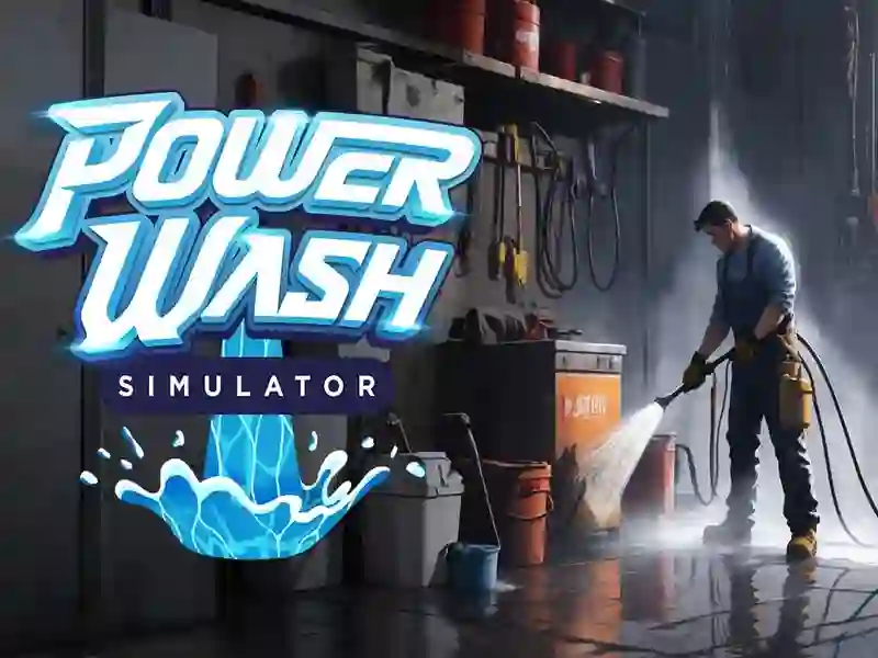 Gêm Efelychydd powerwash ar-lein