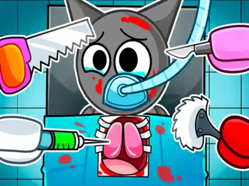 Gêm Mae Spunki yn cael llawdriniaeth ar-lein