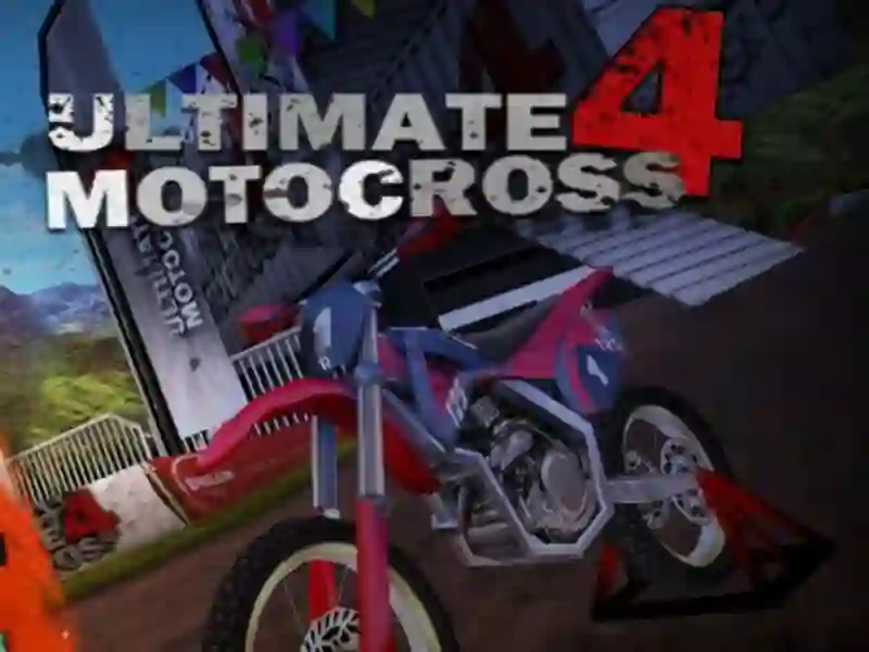 Gêm Motocrós Ultimate 4 ar-lein