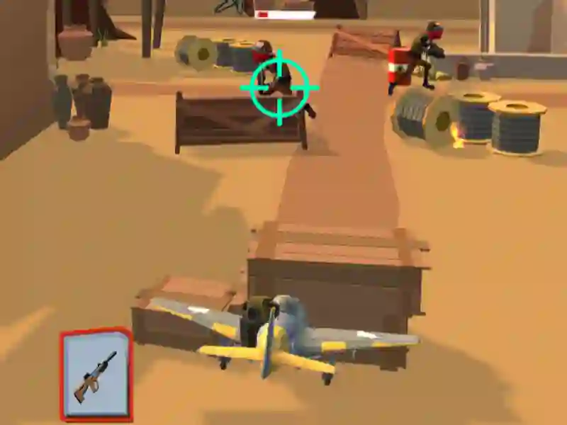 Gêm Gunner Brainrot Crocodilo Bombardino ar-lein