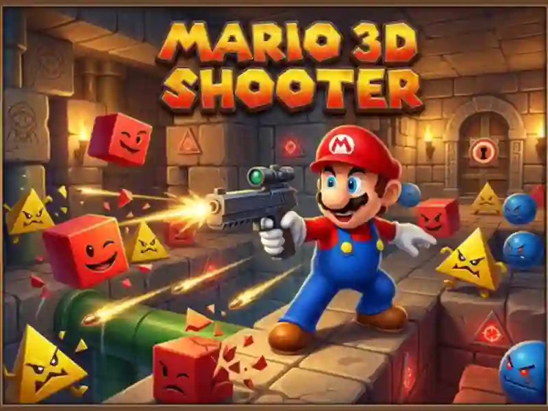 Gêm Mario 3D Shooter ar-lein