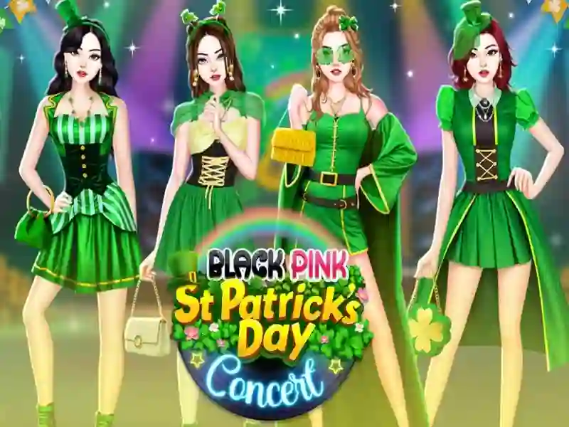Gêm Black Pink St. Cyngerdd Diwrnod Patricks ar-lein