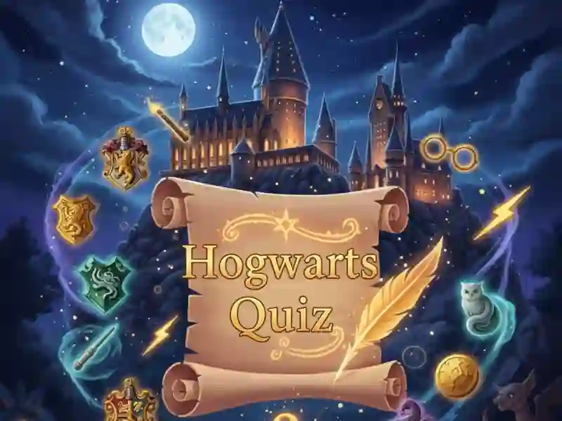Gêm Cwis Hogwarts ar-lein
