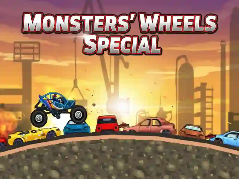 Gêm Monsters' Wheels Special ar-lein
