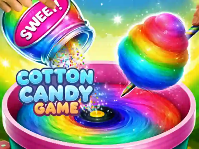 Gêm Gêm Candy Cotton ar-lein