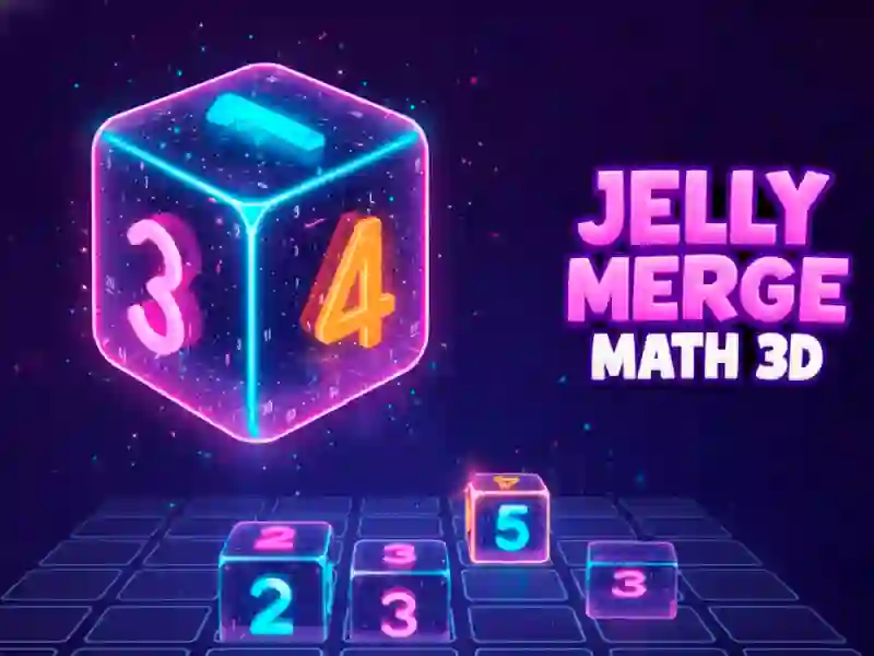 Gêm Jeli Merge Math 3D ar-lein