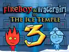 Gêm Fireboy a Watergirl 3: Y Demlwyn Iâ ar-lein