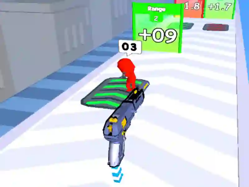 Gêm Gun Rush ar-lein
