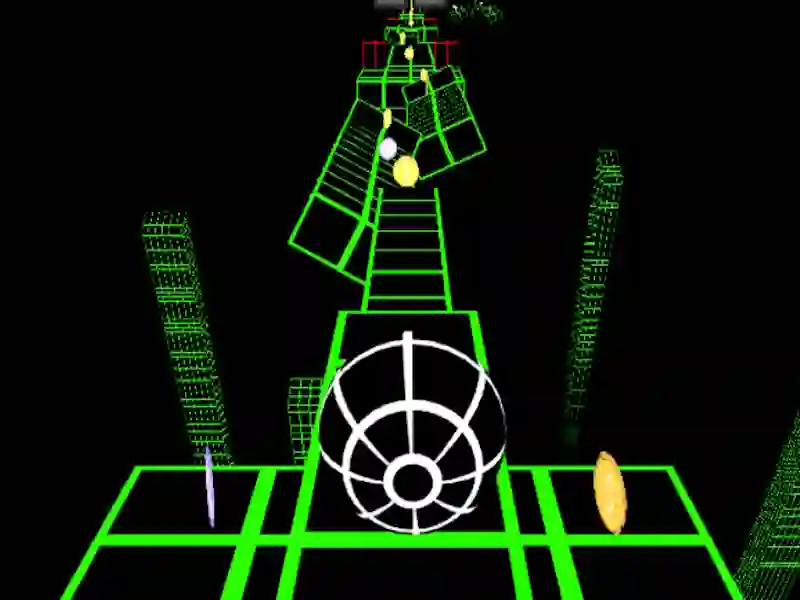 Gêm Llethr pêl neon ar-lein Gêm Llethr pêl neon ar-lein