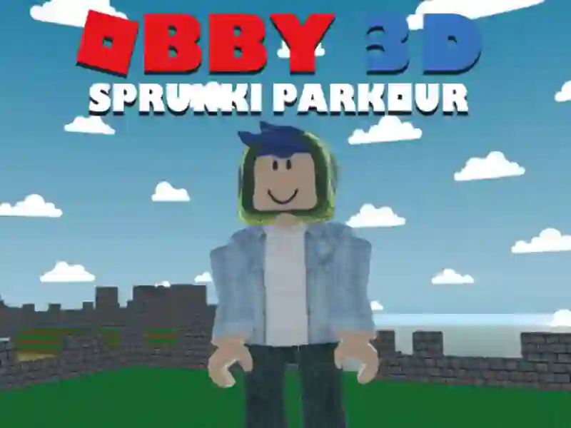 Gêm Obby 3D Spunki Parkour ar-lein