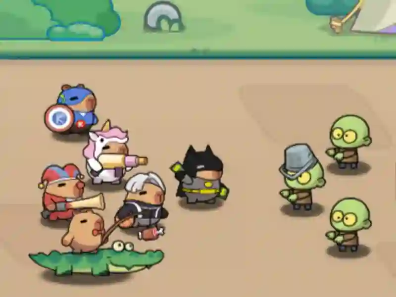 Gêm Capybara Ewch! ar-lein