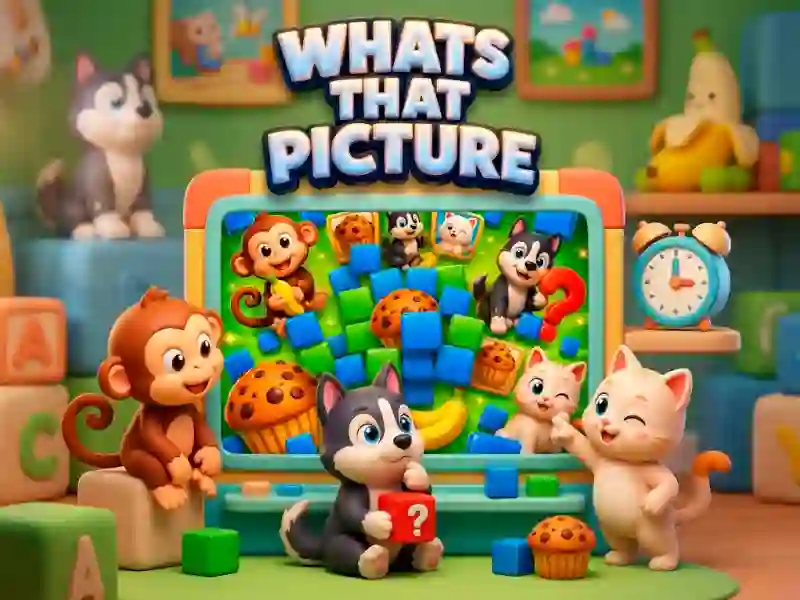 Gêm What's that Pictures 3D ar-lein