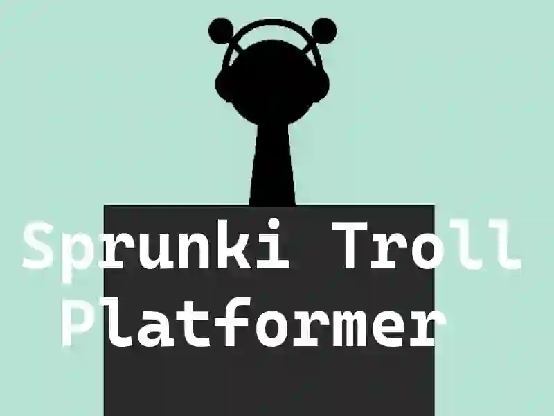 Gêm Platformer Troll Spunki ar-lein
