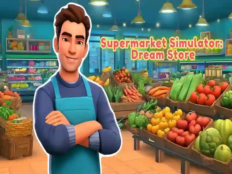 Gêm Efelychydd Archfarchnad: Dream Store ar-lein