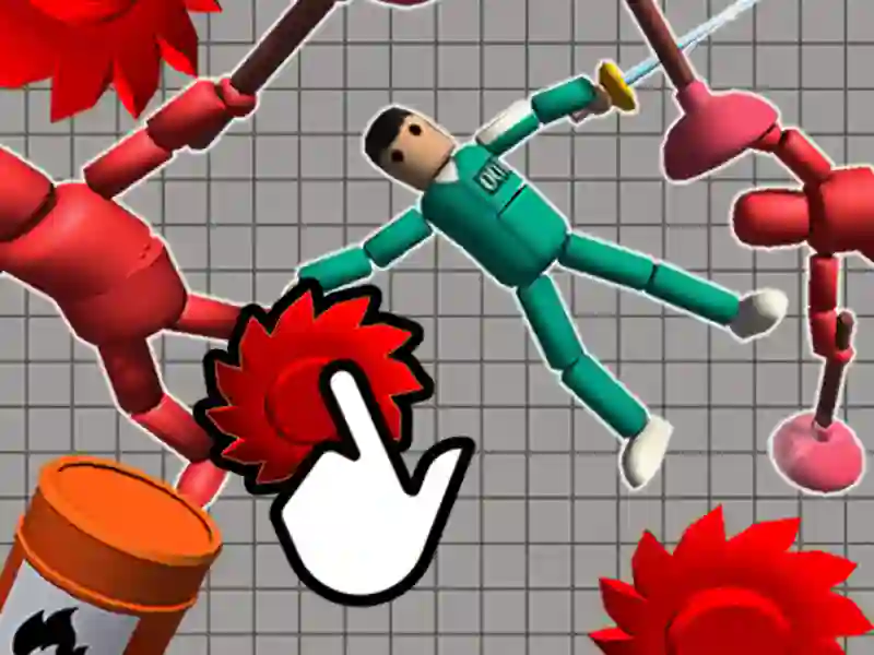 Gêm Maes Chwarae Pobl 3D ar-lein