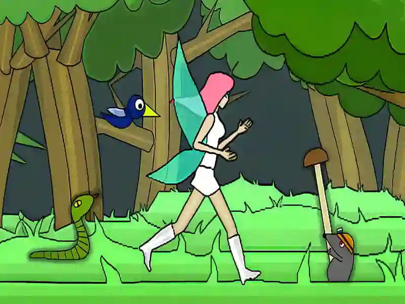 Gêm Tylwyth teg wingerella ar-lein