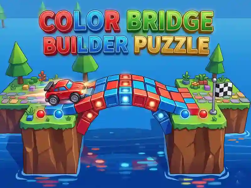 Gêm Color Bridge Builder Puzzle ar-lein