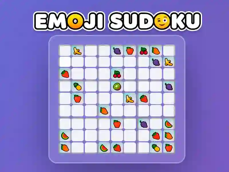 Gêm Emoji Sudoku ar-lein