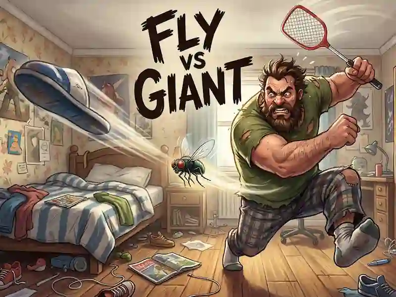 Gêm Fly vs Giant ar-lein