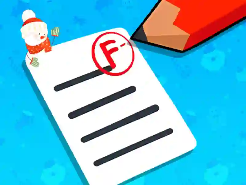 Gêm Arholiad Nadolig Athro Efelychydd ar-lein