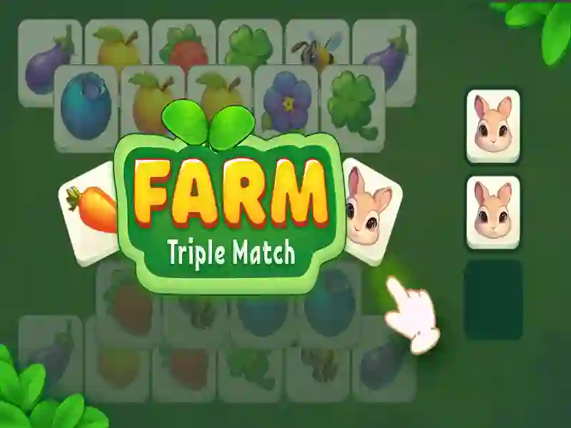 Gêm Gêm driphlyg fferm ar-lein