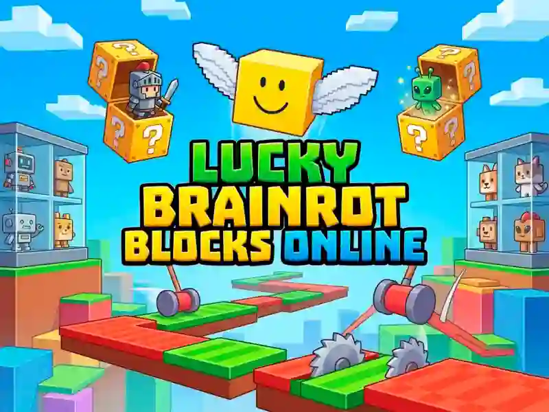 Gêm Lucky Brainrot Blocks Online ar-lein