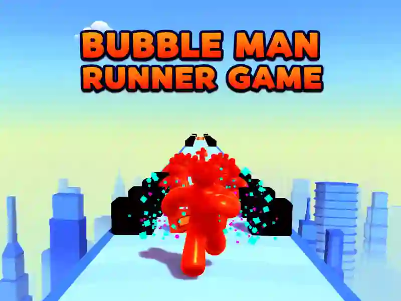 Gêm Gêm Bubble Man Runner ar-lein