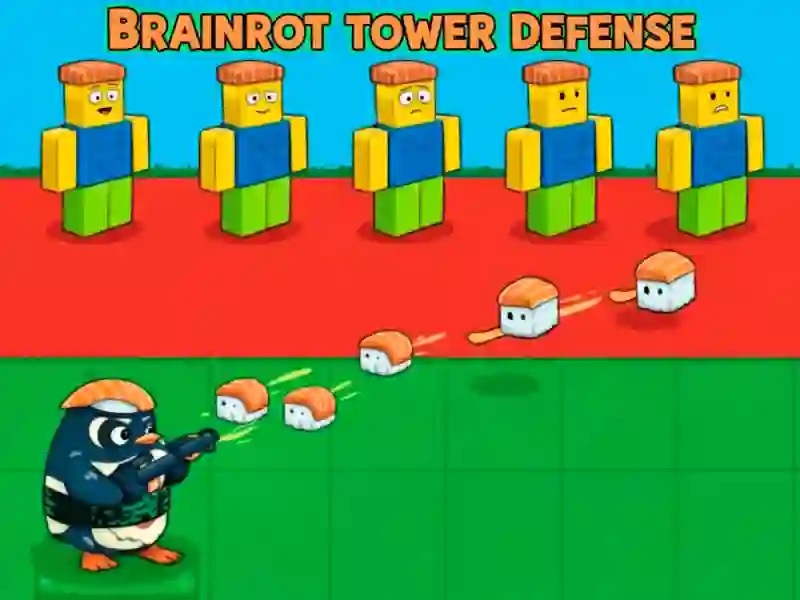 Gêm Brainrot Tower Defense ar-lein