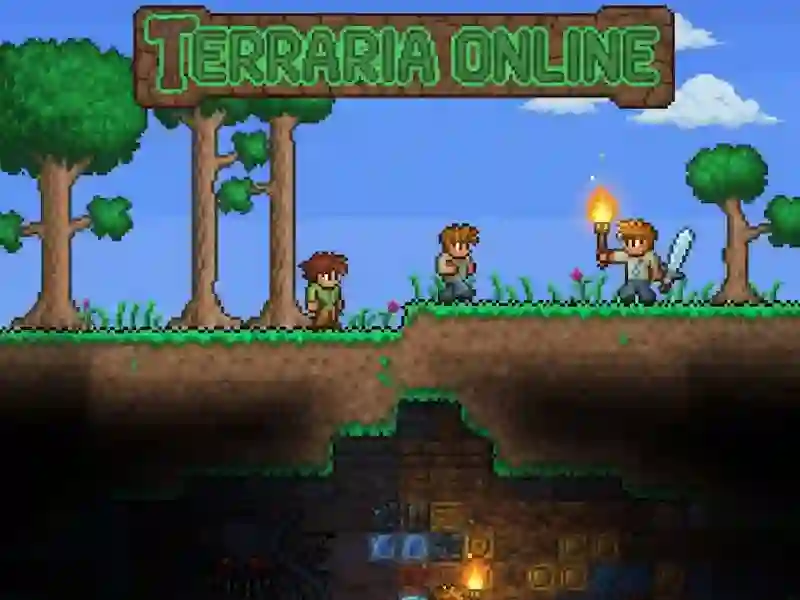 Gêm Terraria Ar-lein ar-lein