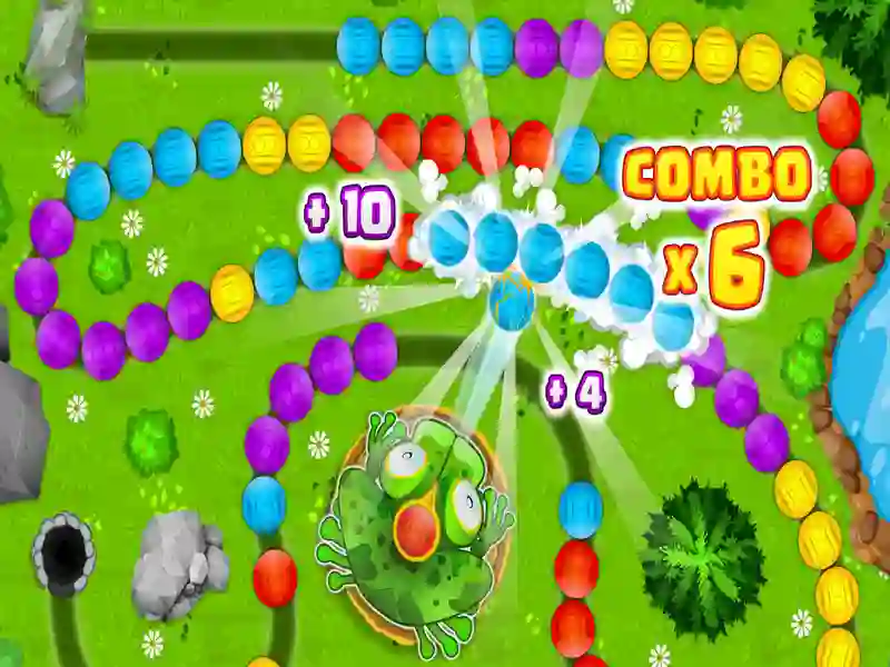 Gêm Antur Marmor Frogtastig ar-lein