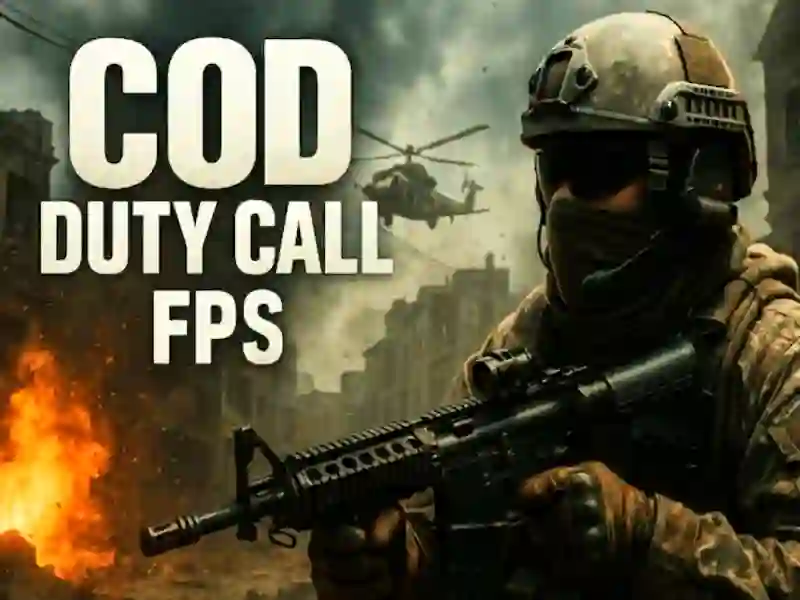 Gêm FPS Galwad Dyletswydd Cod ar-lein