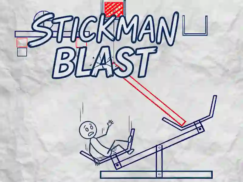 Gêm Stickman Blast ar-lein