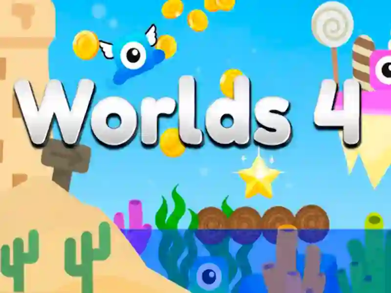 Gêm Bydoedd 4 ar-lein