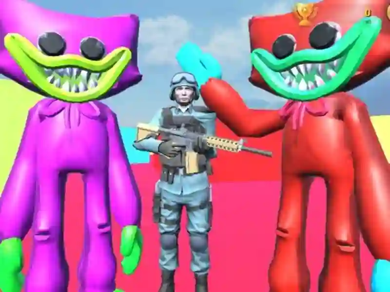 Gêm Ymosodiad Wuggy Huggy ar-lein Gêm Ymosodiad Wuggy Huggy ar-lein