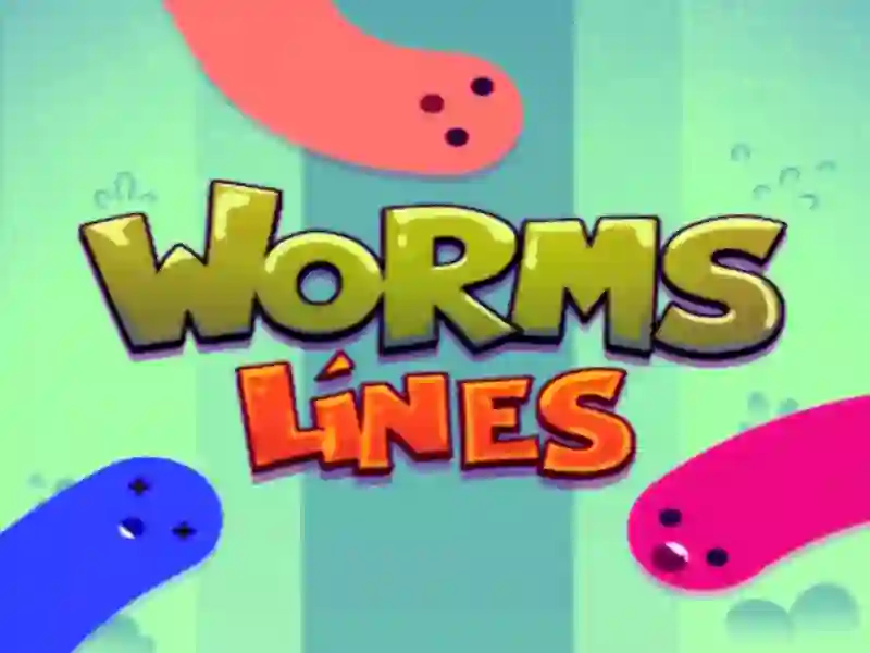Gêm Llinellau Worms ar-lein