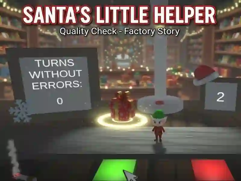 Gêm Cynorthwyydd Bach Siôn Corn ar-lein