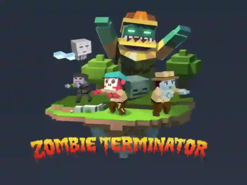 Gêm Terminator Zombie ar-lein