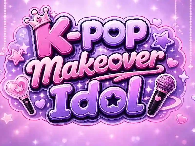 Gêm K-pop Makeover Idol ar-lein