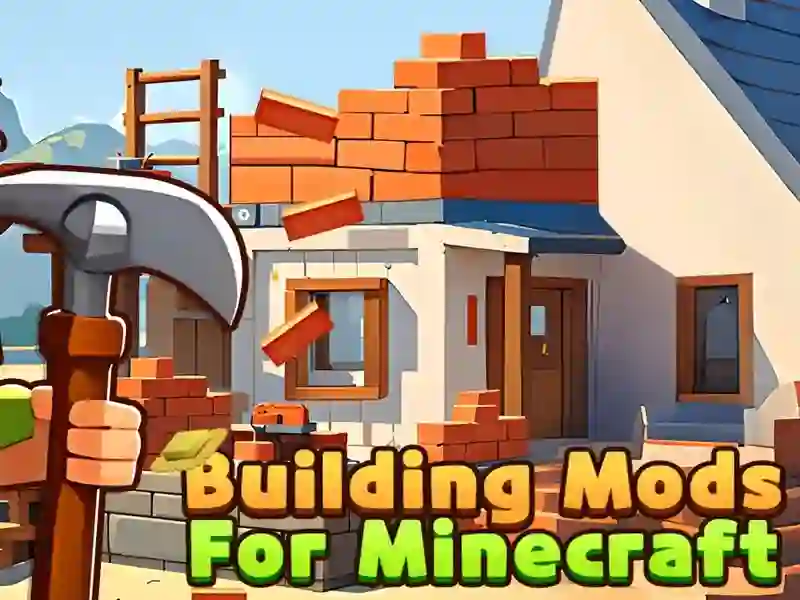 Gêm Adeiladu mods ar gyfer minecraft ar-lein