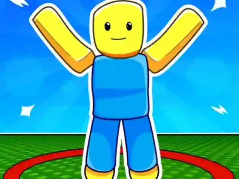 Gêm Yn olaf i adael Circle Obby ar-lein