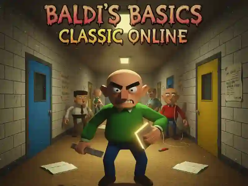 Gêm Baldi's Basics Classic Ar-lein ar-lein