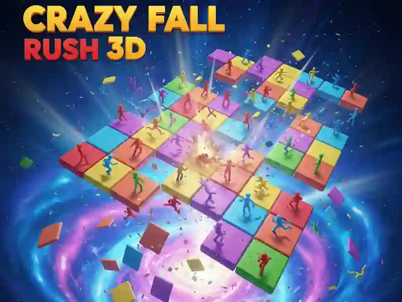 Gêm Crazy Fall Rush 3D ar-lein