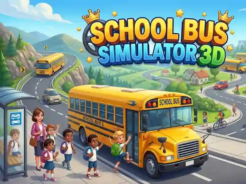 Gêm School Bus Simulator 3D ar-lein